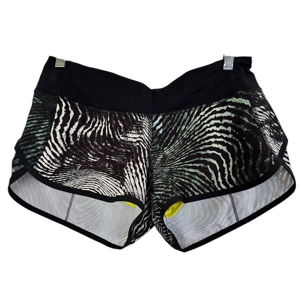 Lululemon Speed Shorts Tofino Teal Size 6 2016